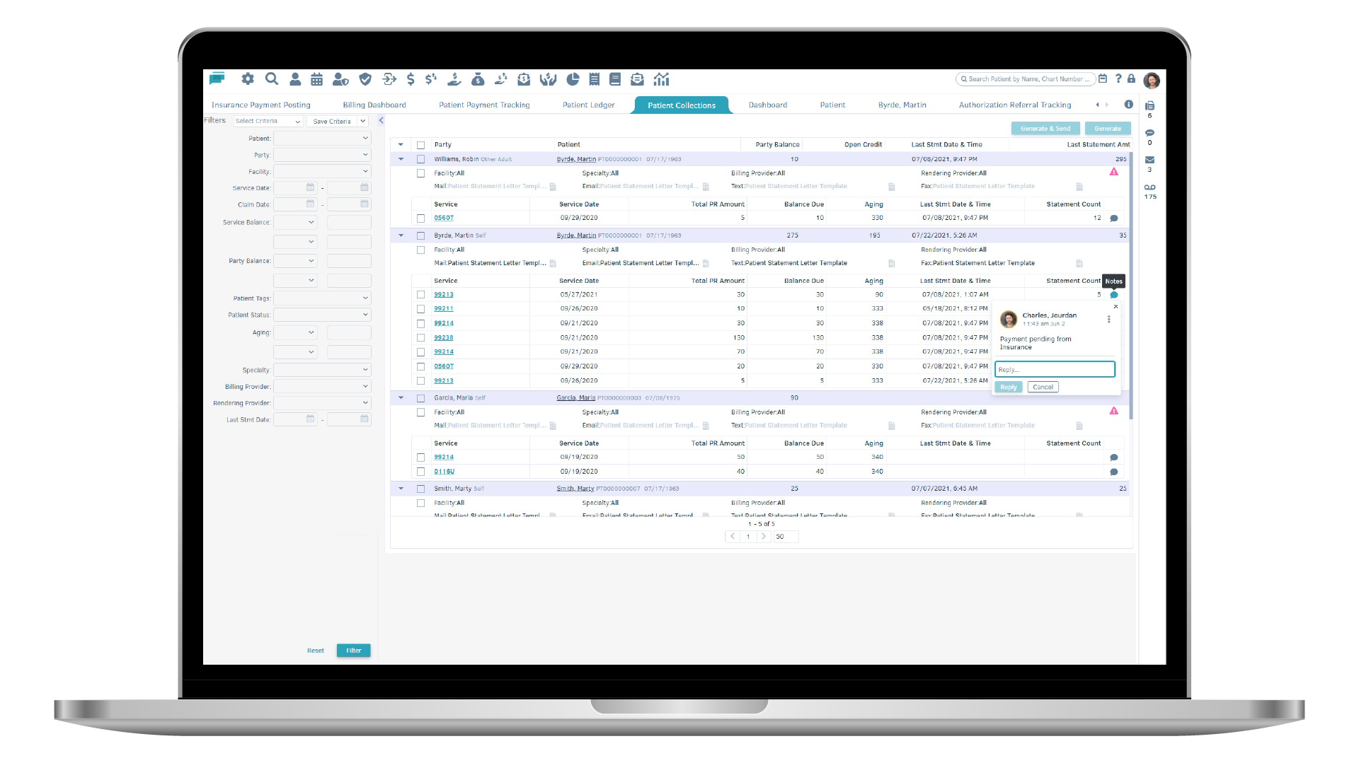 screenshot of billrMD
