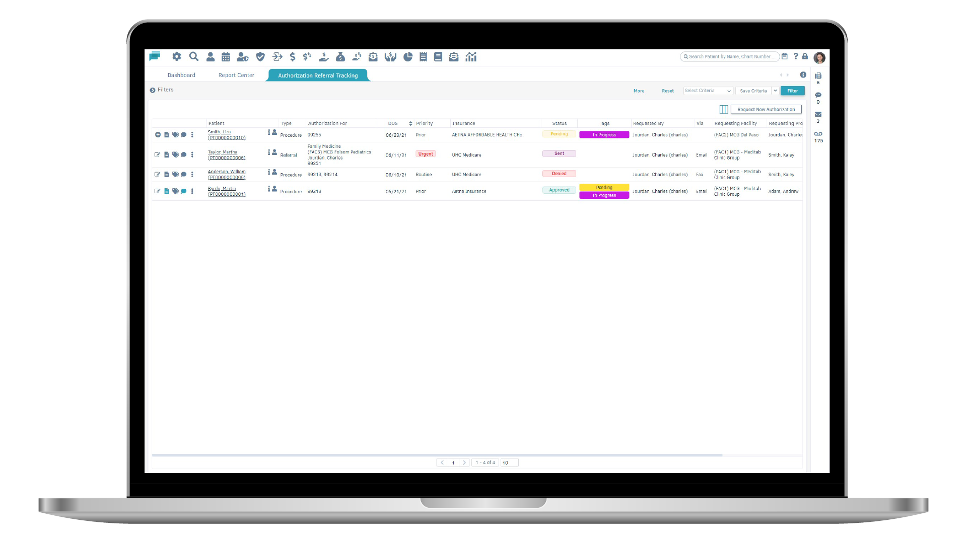 screenshot of billrMD