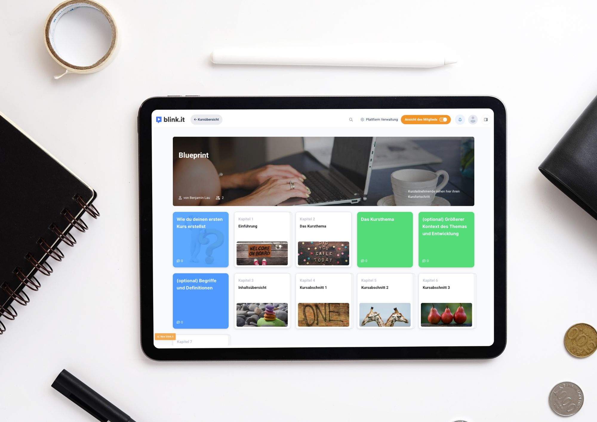 screenshot of blink.it