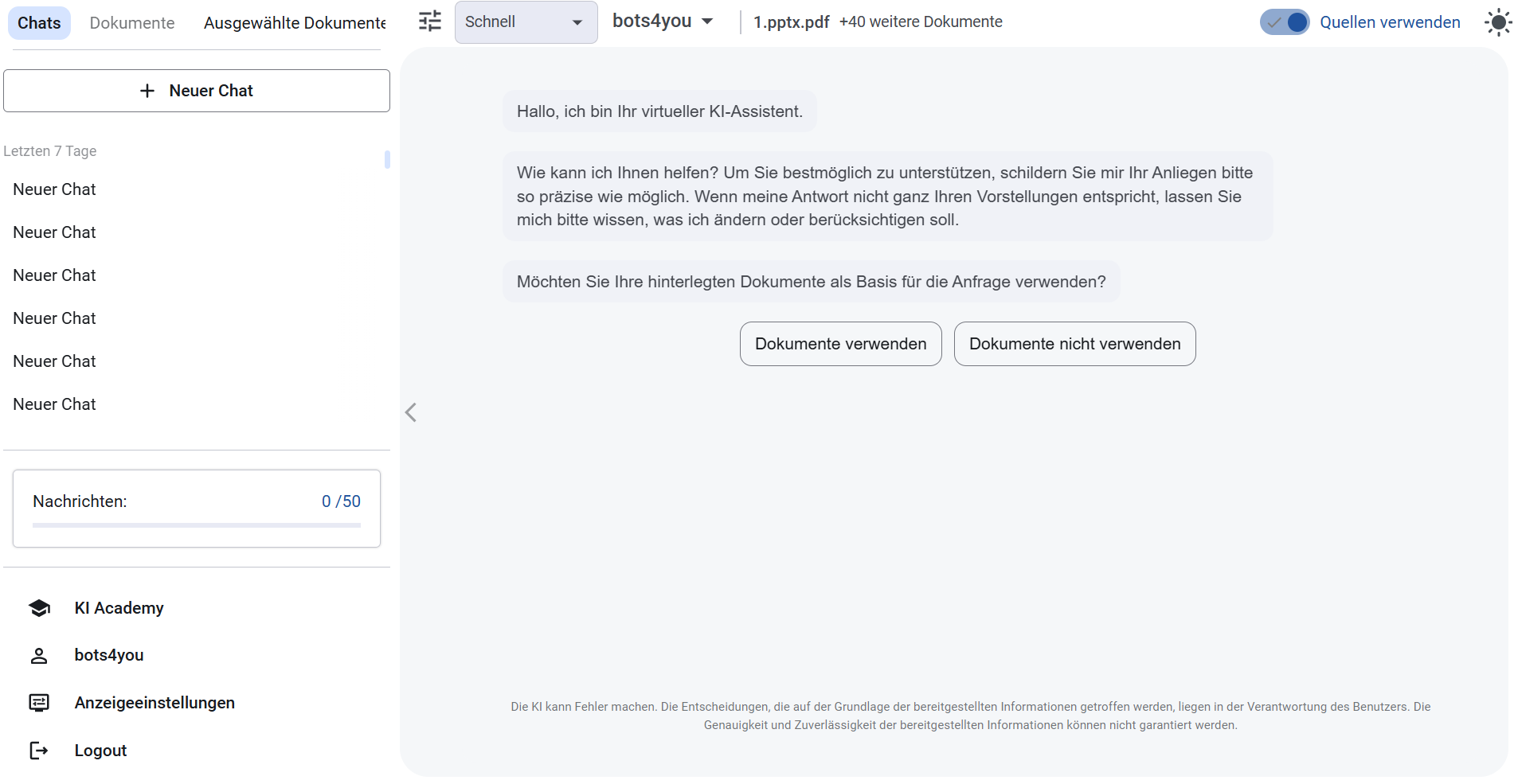 screenshot of bots4you