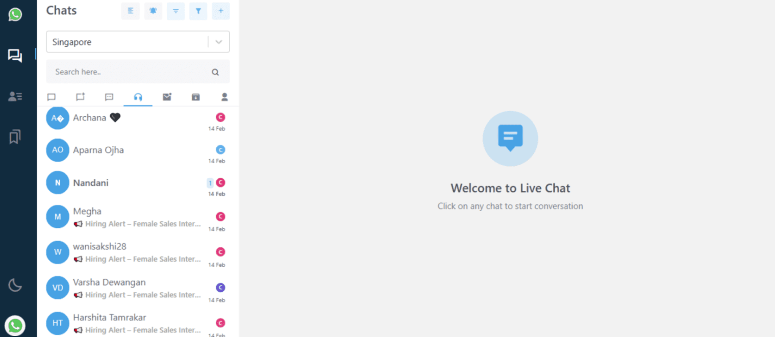 screenshot of botsense