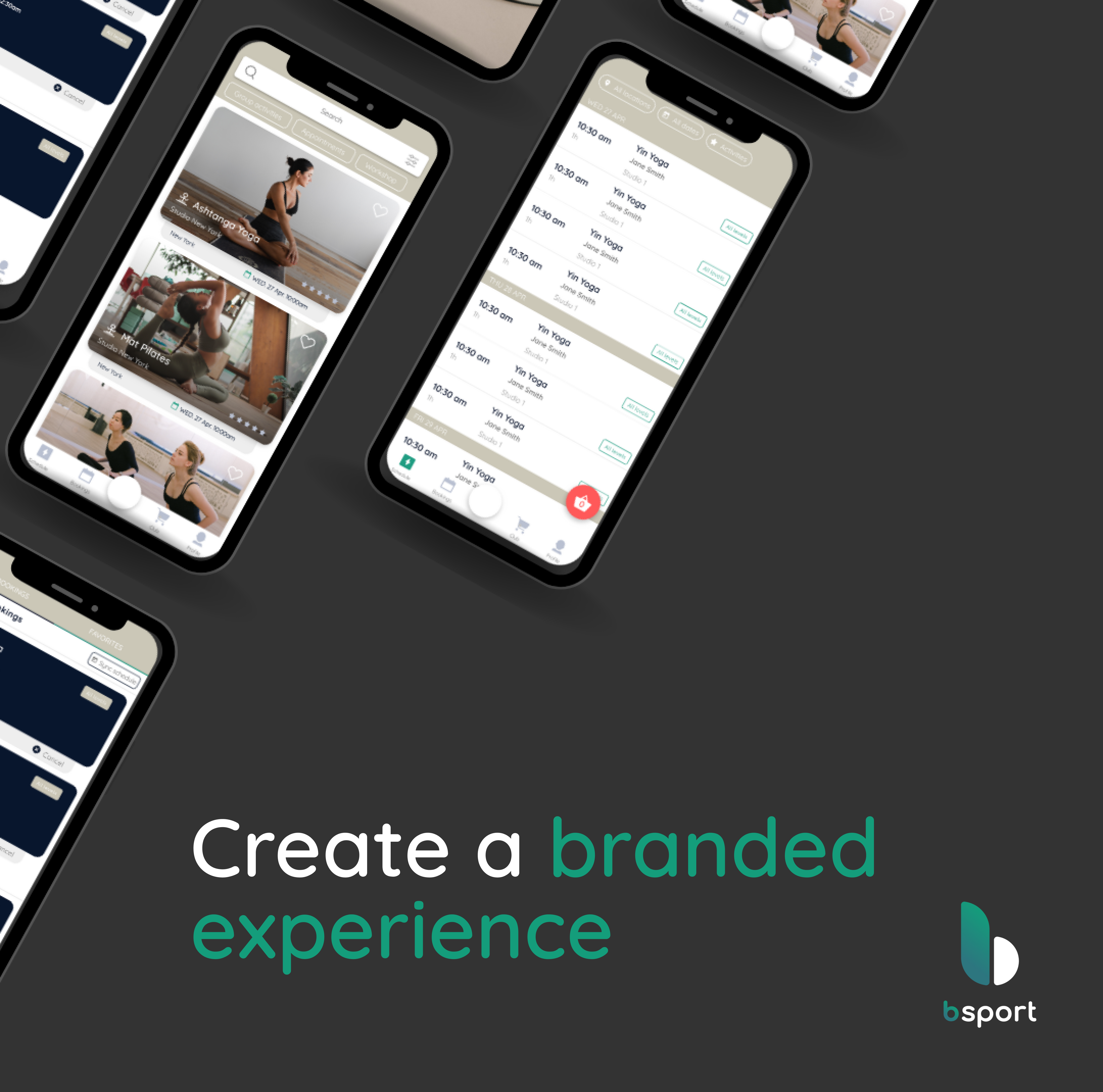 screenshot of bsport