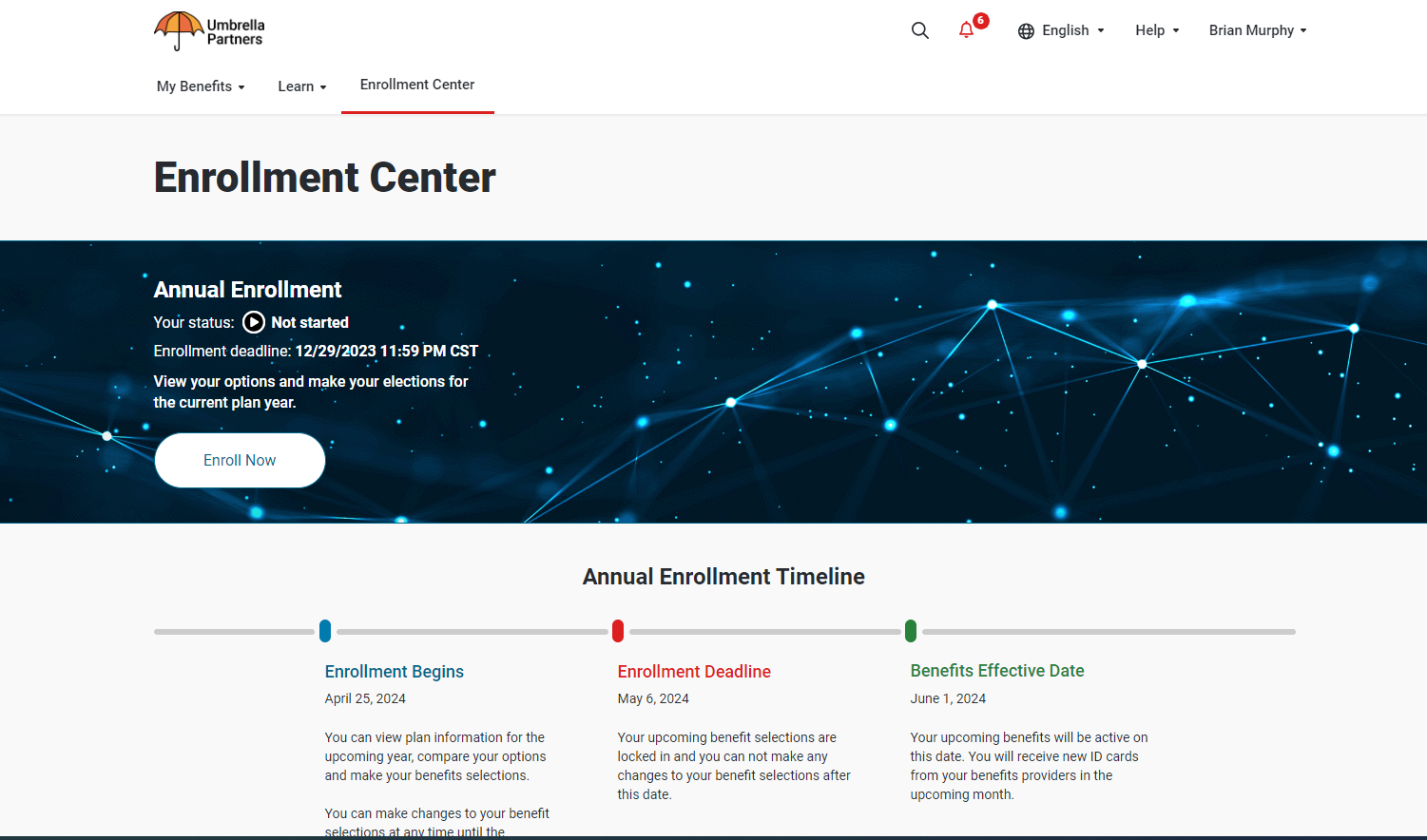 screenshot of bswift