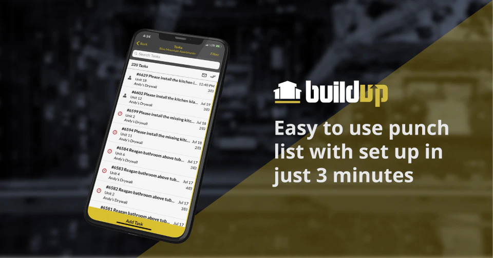 screenshot of buildup