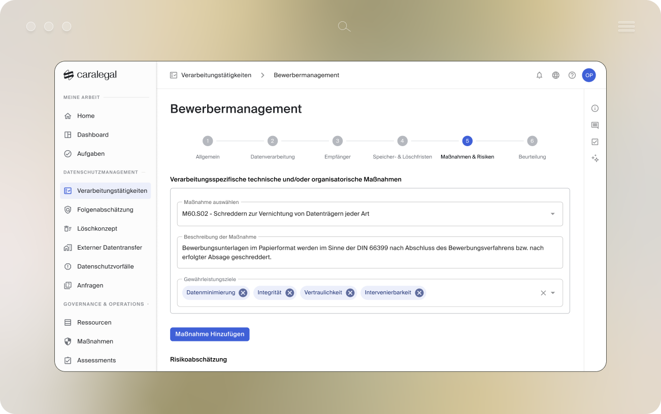 screenshot of caralegal