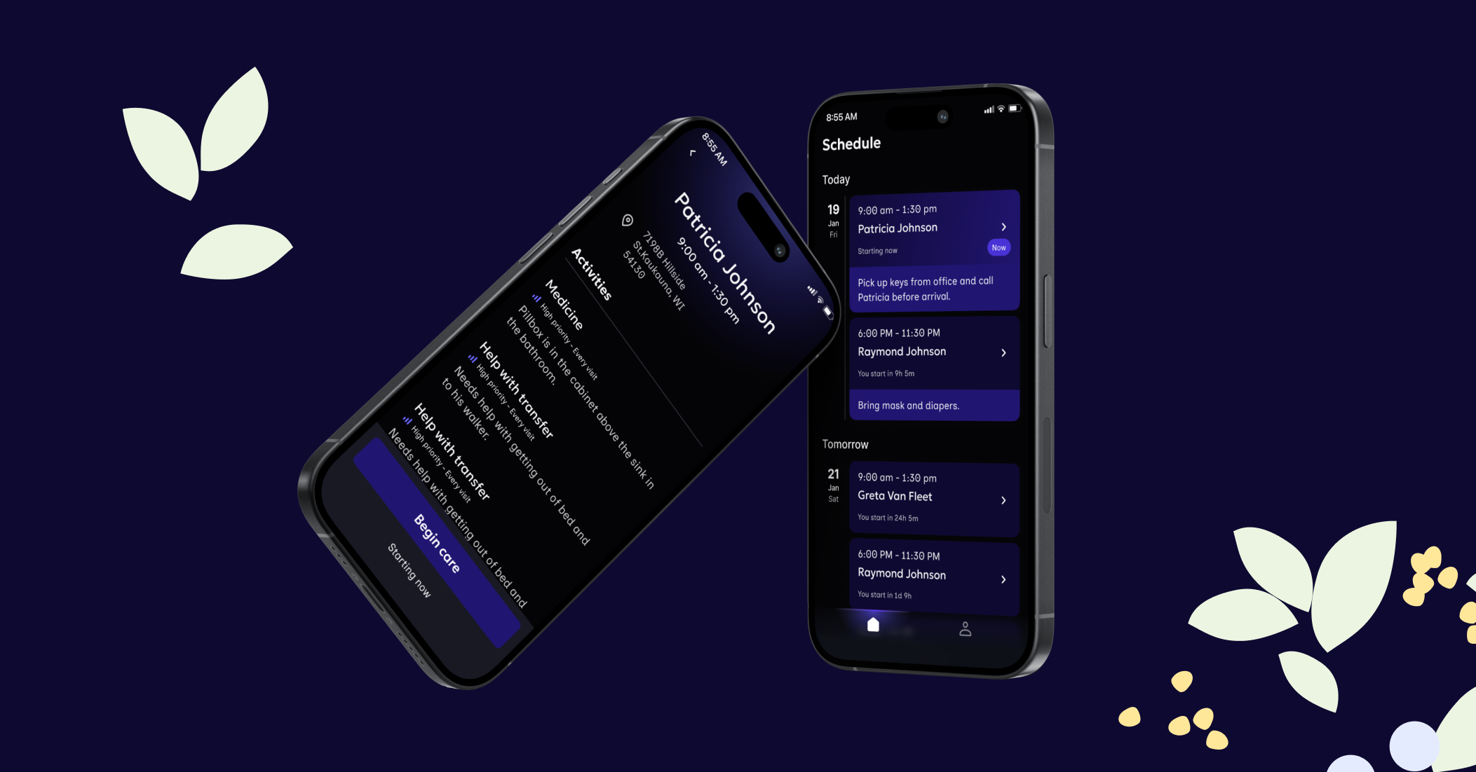 screenshot of dala.care