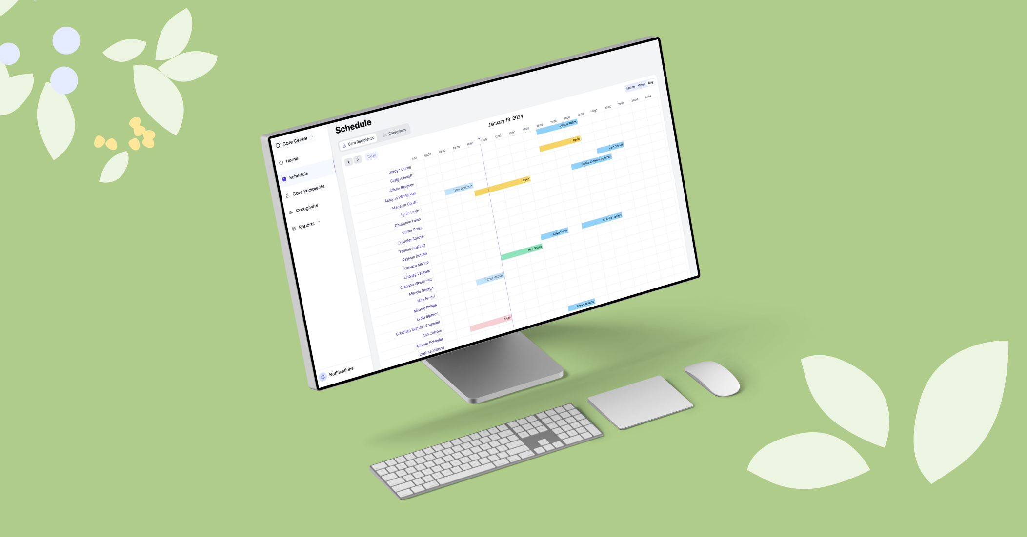 screenshot of dala.care