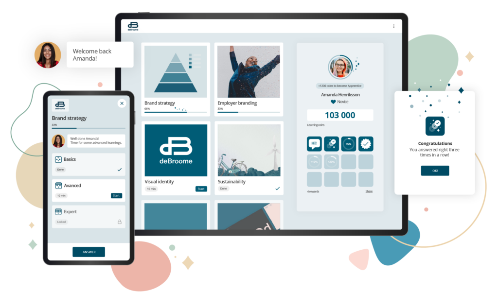 screenshot of deBroome