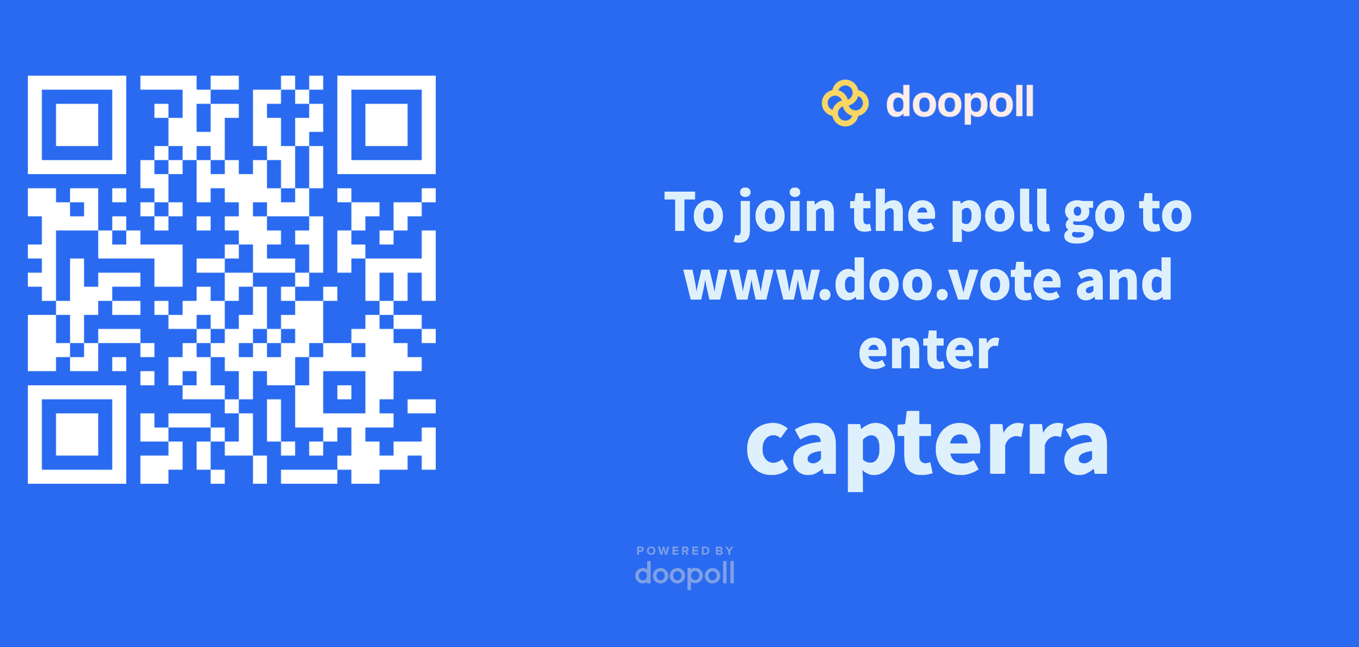 screenshot of doopoll