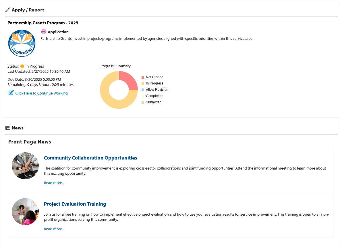 screenshot of e-CImpact