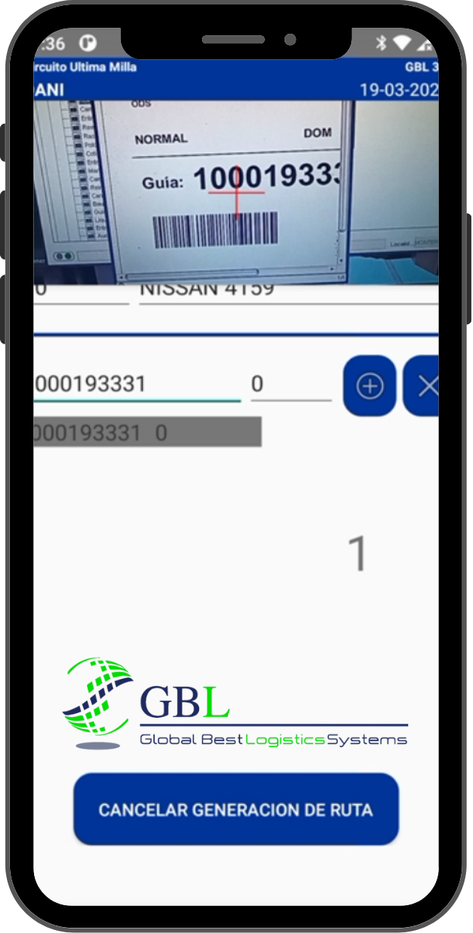 screenshot of e-Parcel