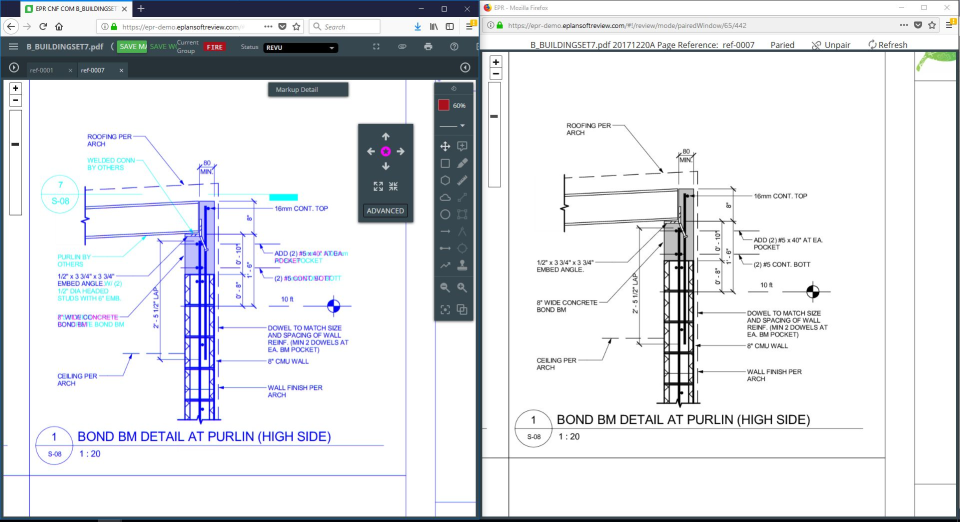 screenshot of e-PlanREVIEW
