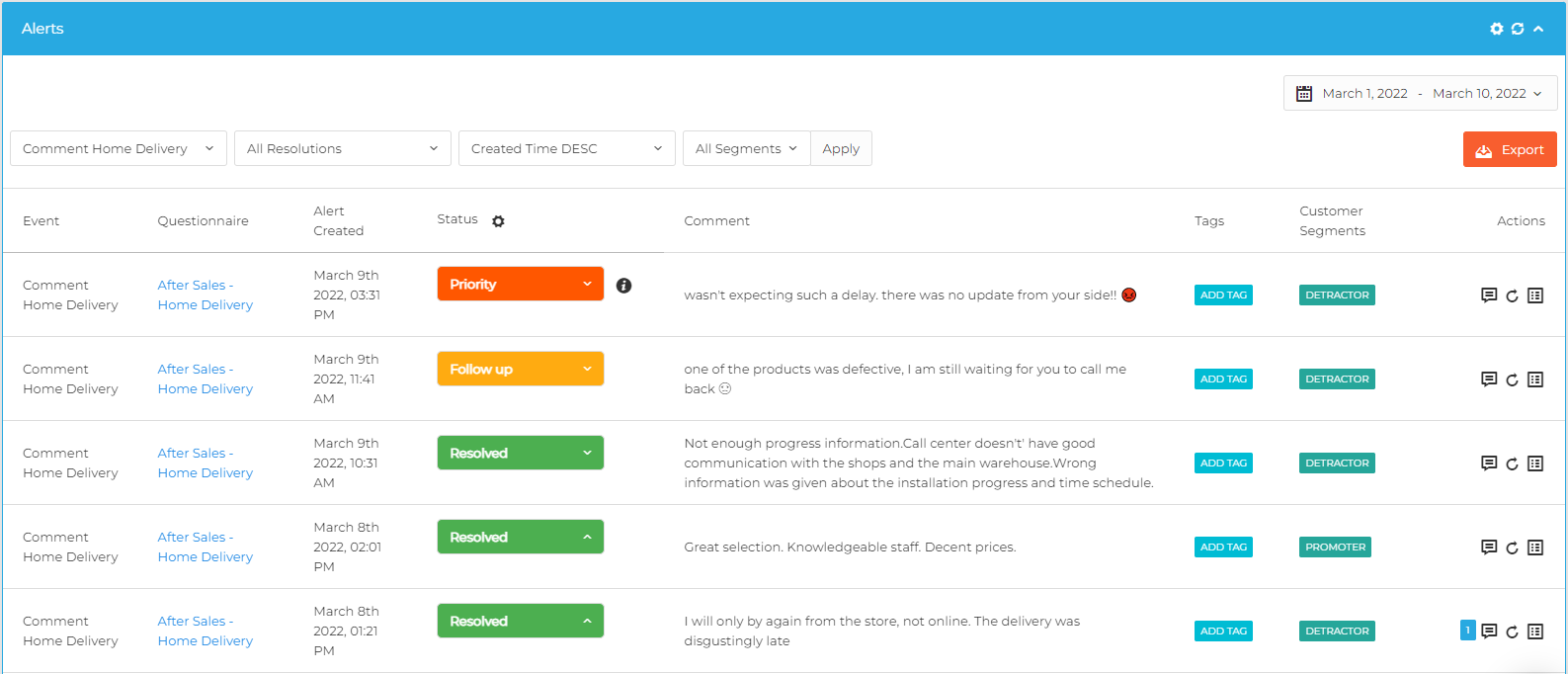 screenshot of e-satisfaction.com
