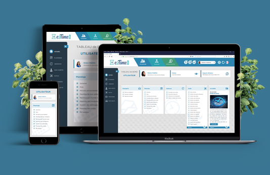 screenshot of e2Time.com