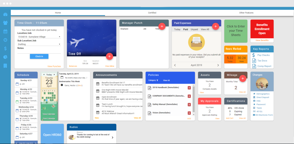 screenshot of eBacon