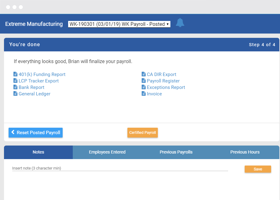 screenshot of eBacon