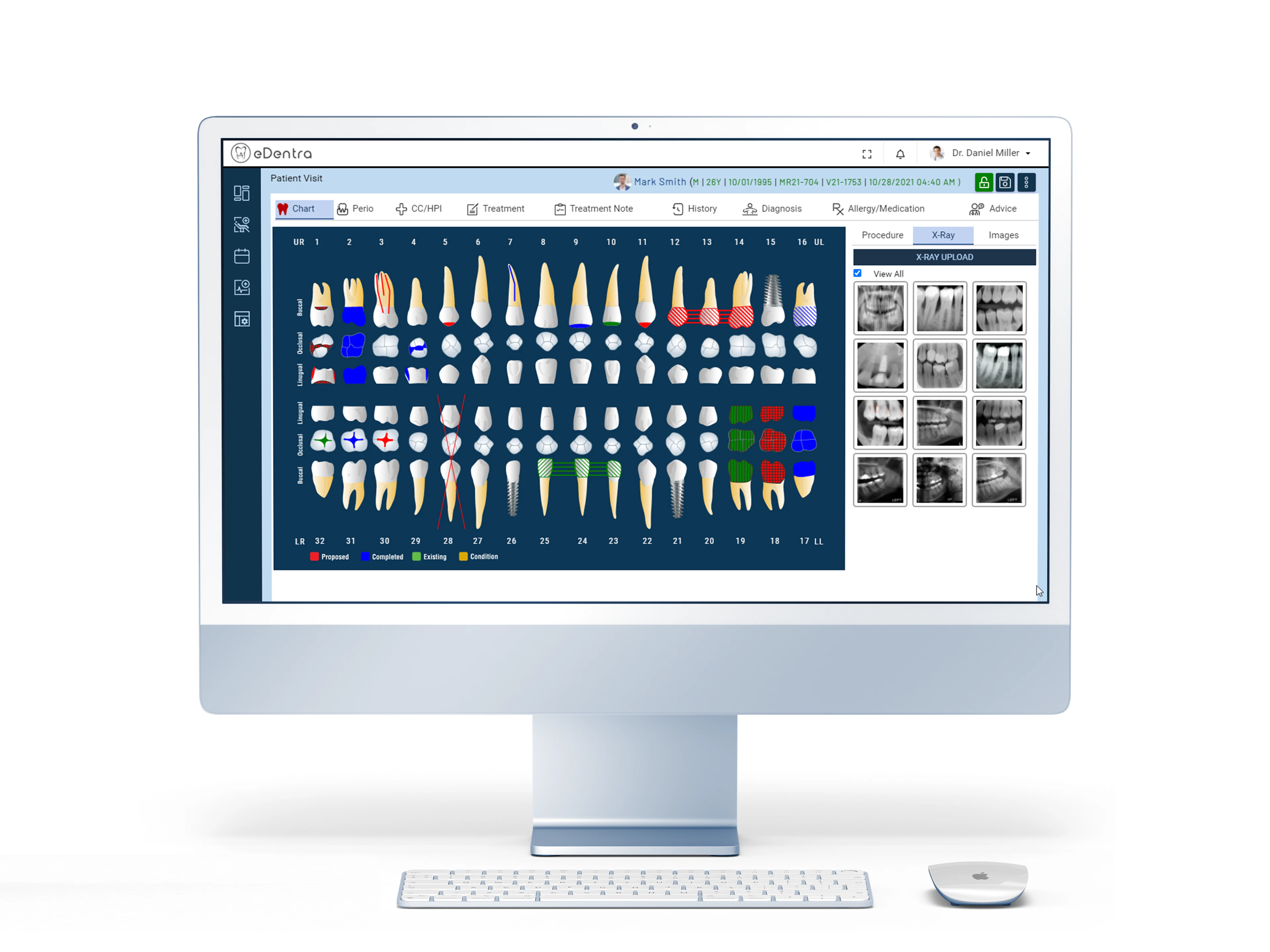 screenshot of eDentra