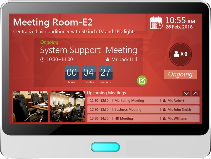 screenshot of eFACiLiTY