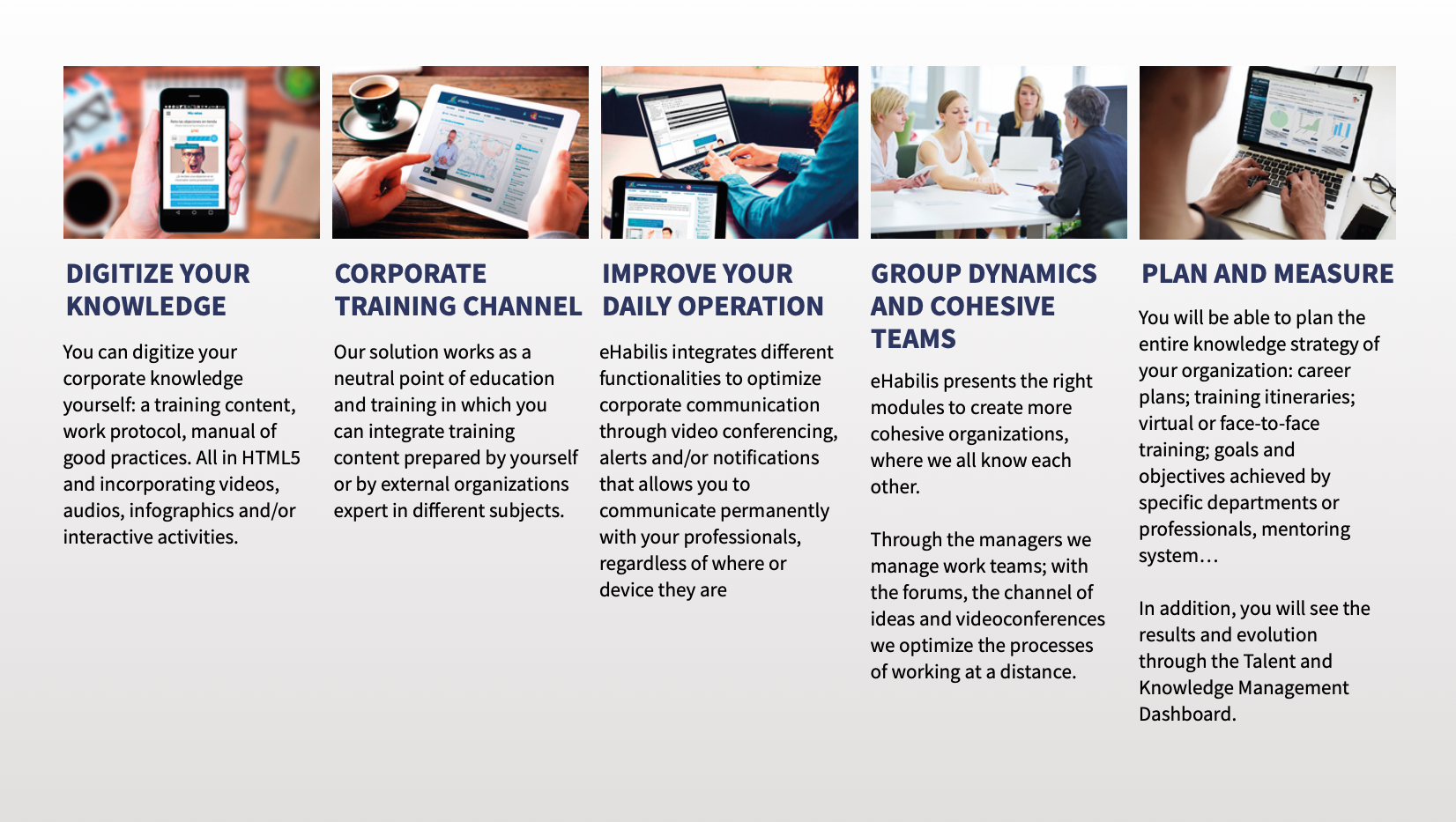 screenshot of eHabilis