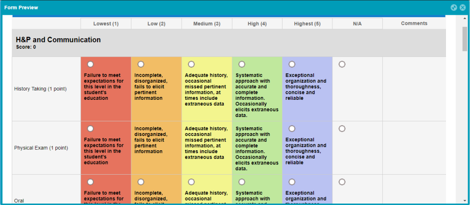 screenshot of eMedley