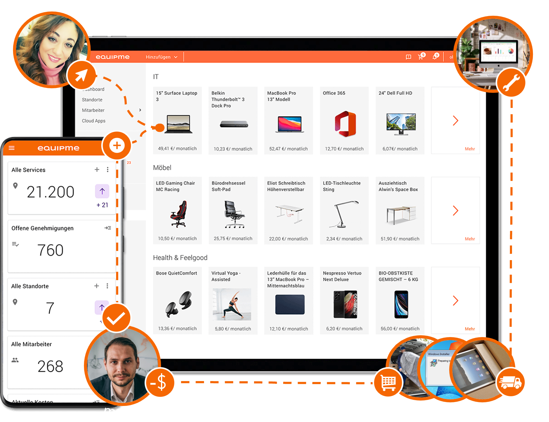 screenshot of eQuipMe