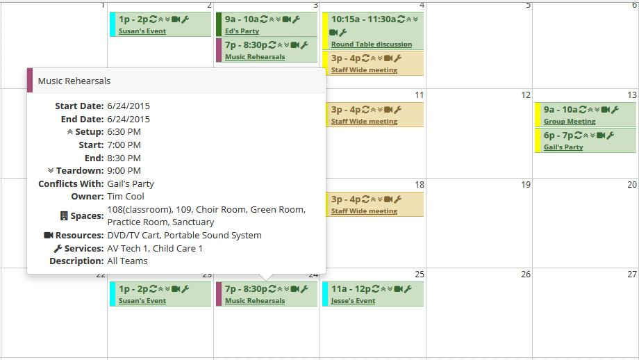 screenshot of eSPACE