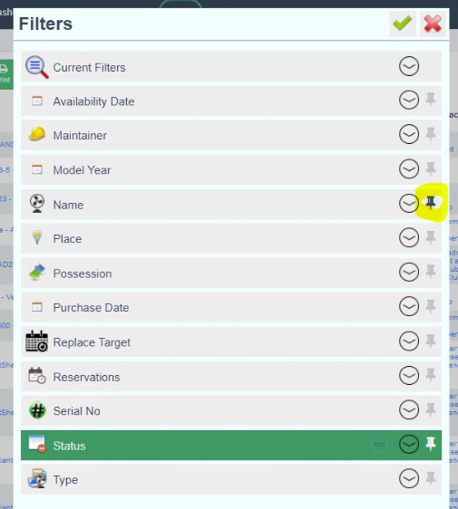 screenshot of eSSETS
