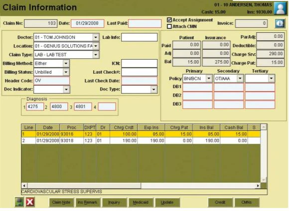 screenshot of eTHOMAS