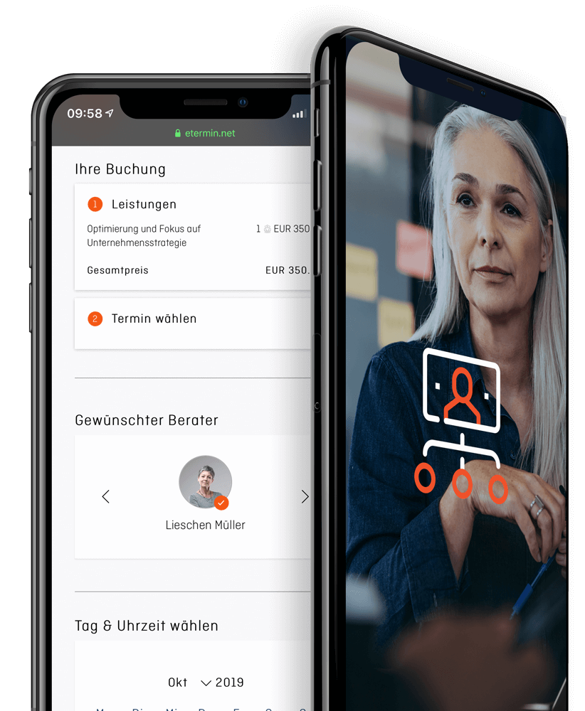 screenshot of eTermin
