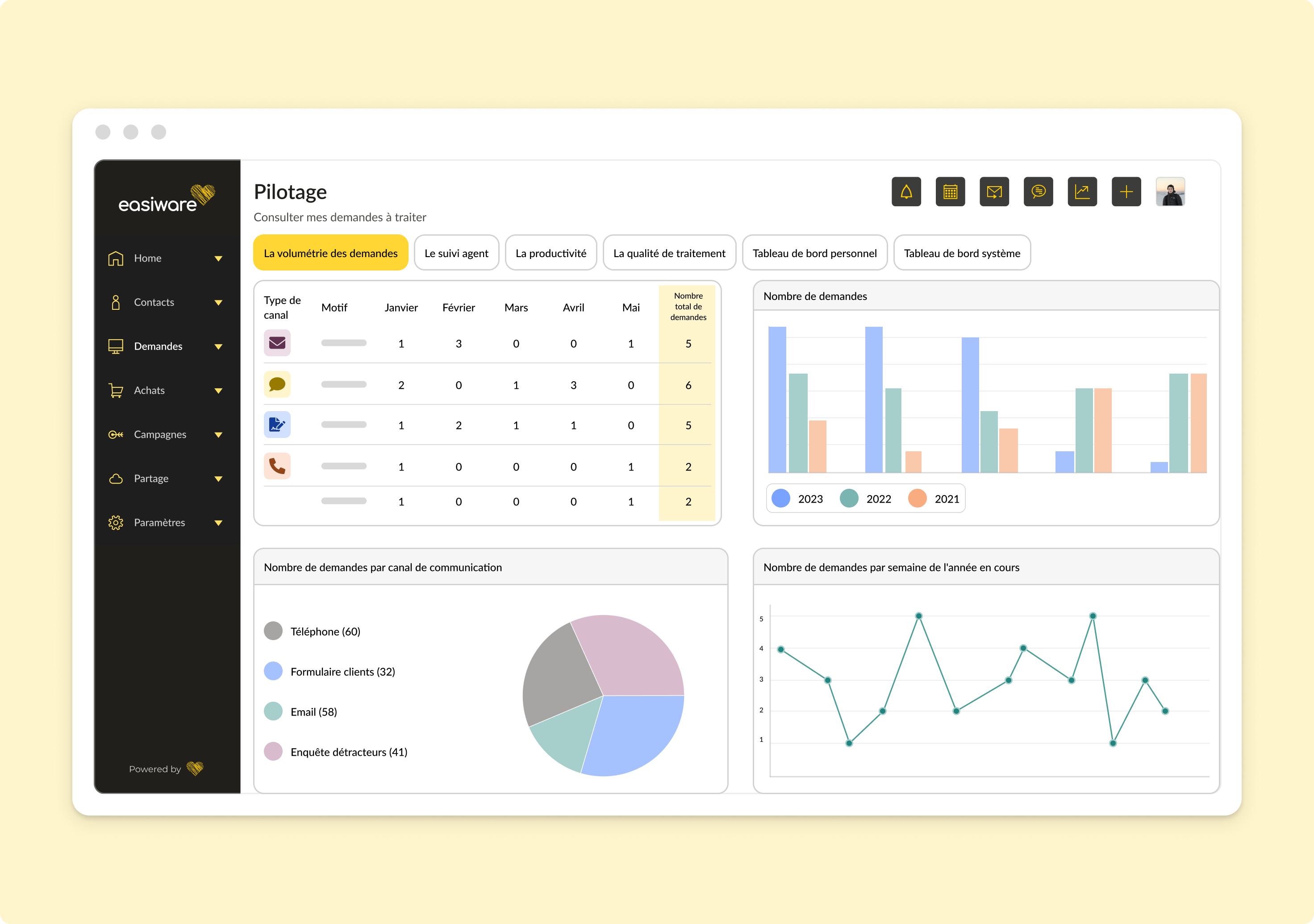 screenshot of easiware