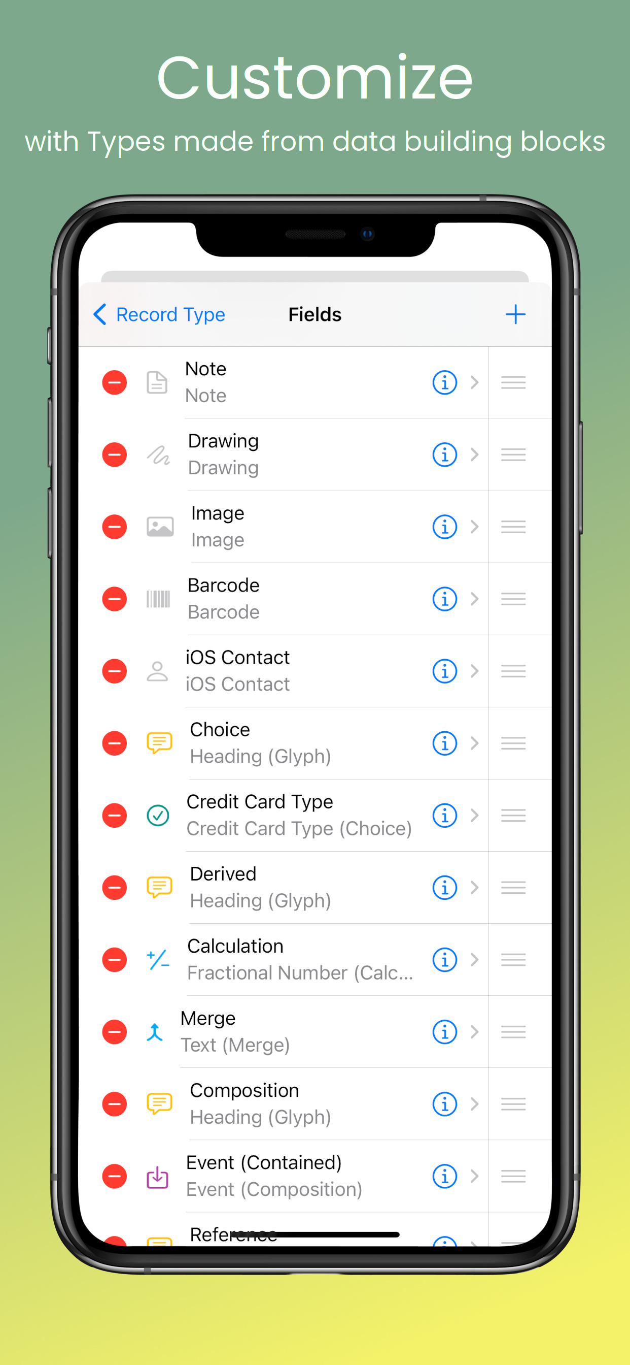 screenshot of easyAsPieDB