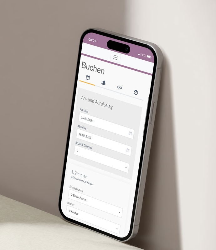 screenshot of easybooking