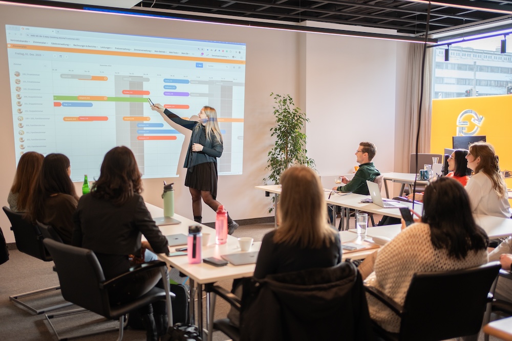 screenshot of easybooking