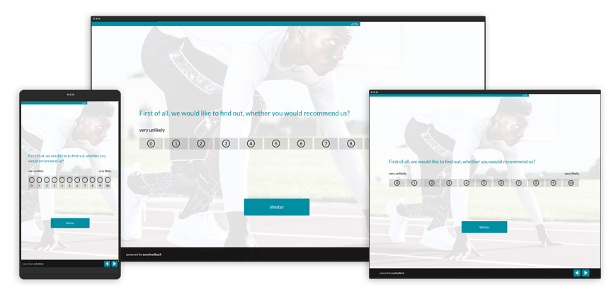 screenshot of easyfeedback