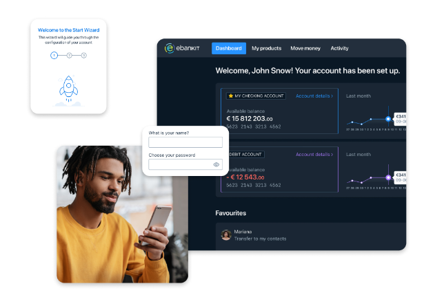 screenshot of ebankIT