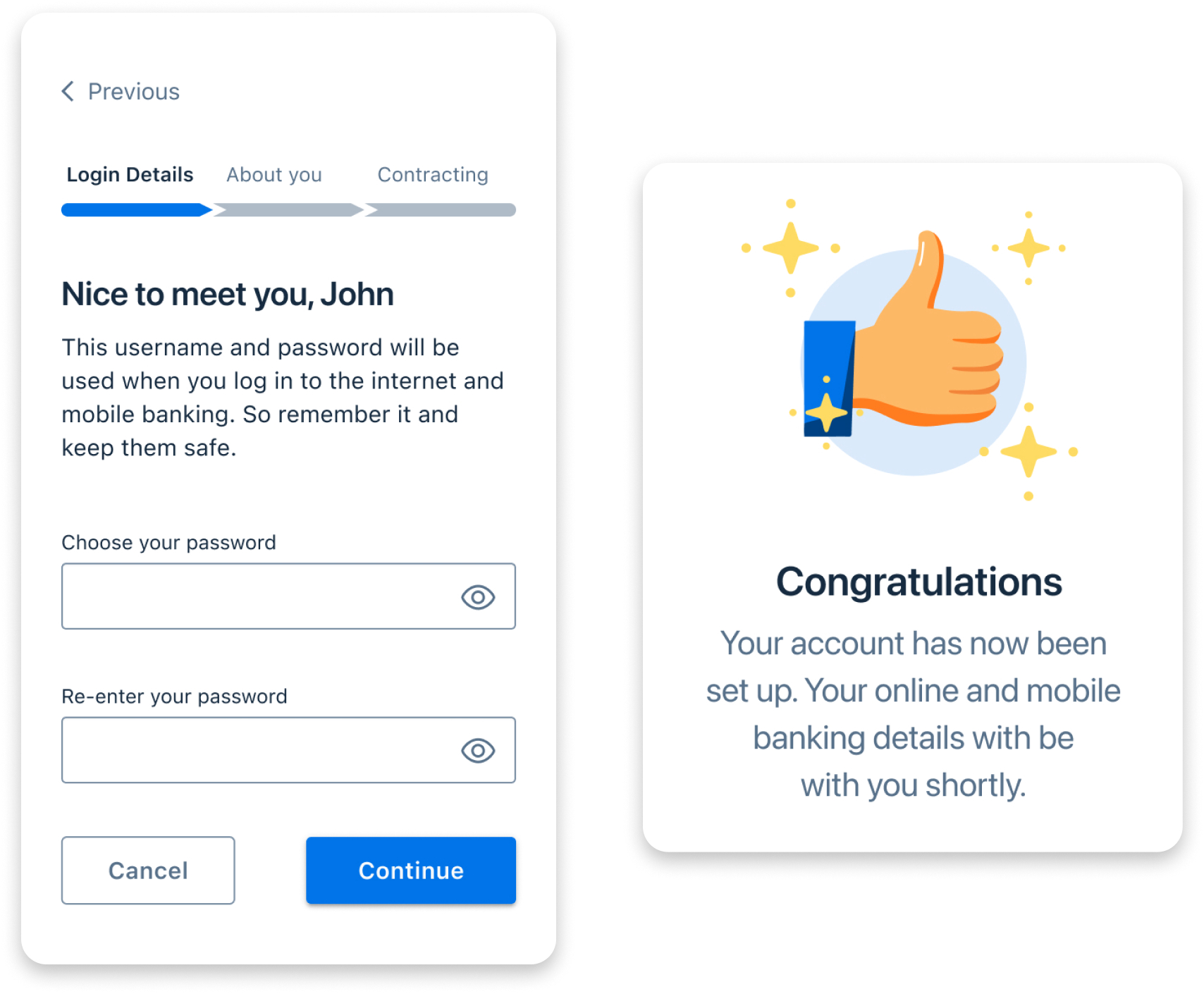 screenshot of ebankIT