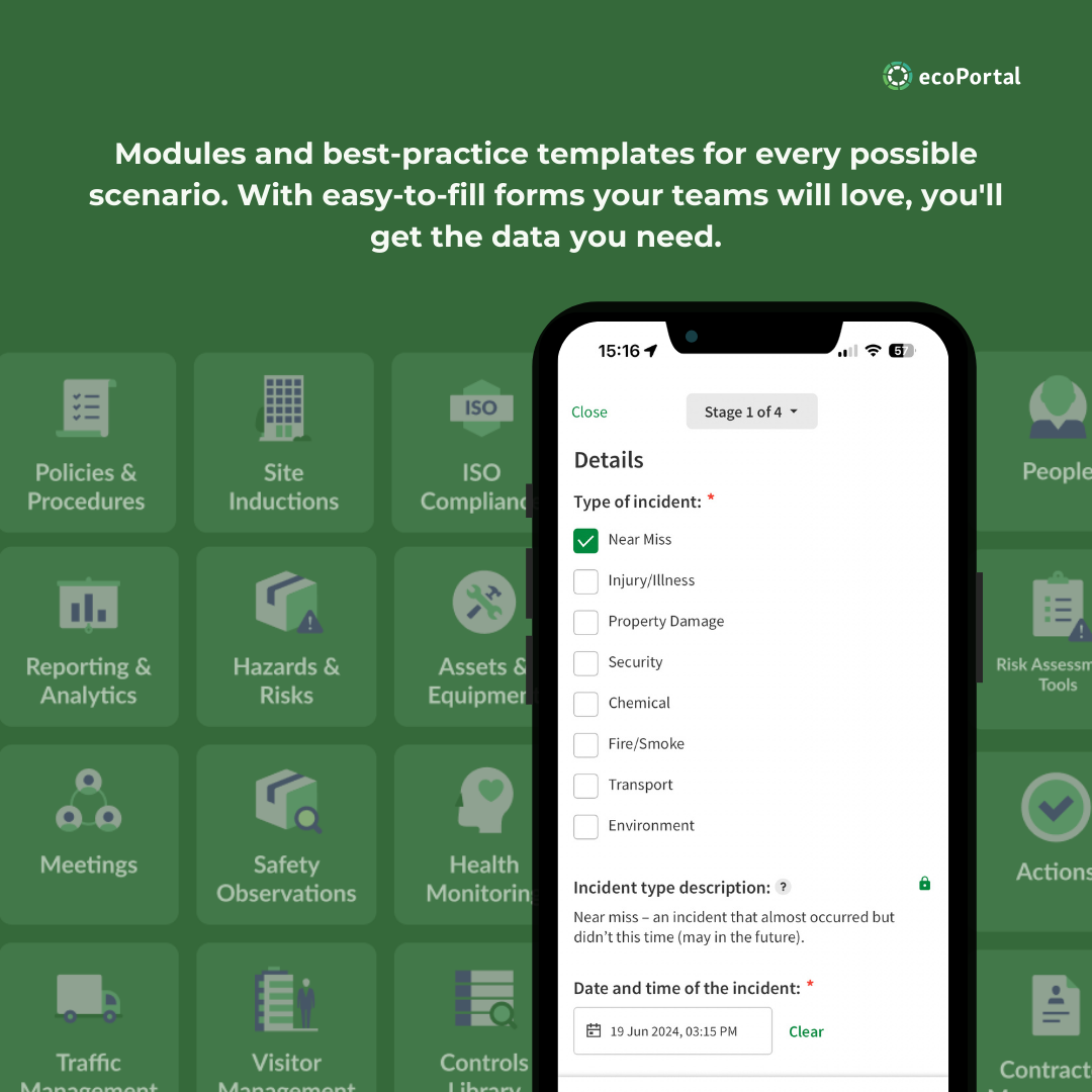 screenshot of ecoPortal