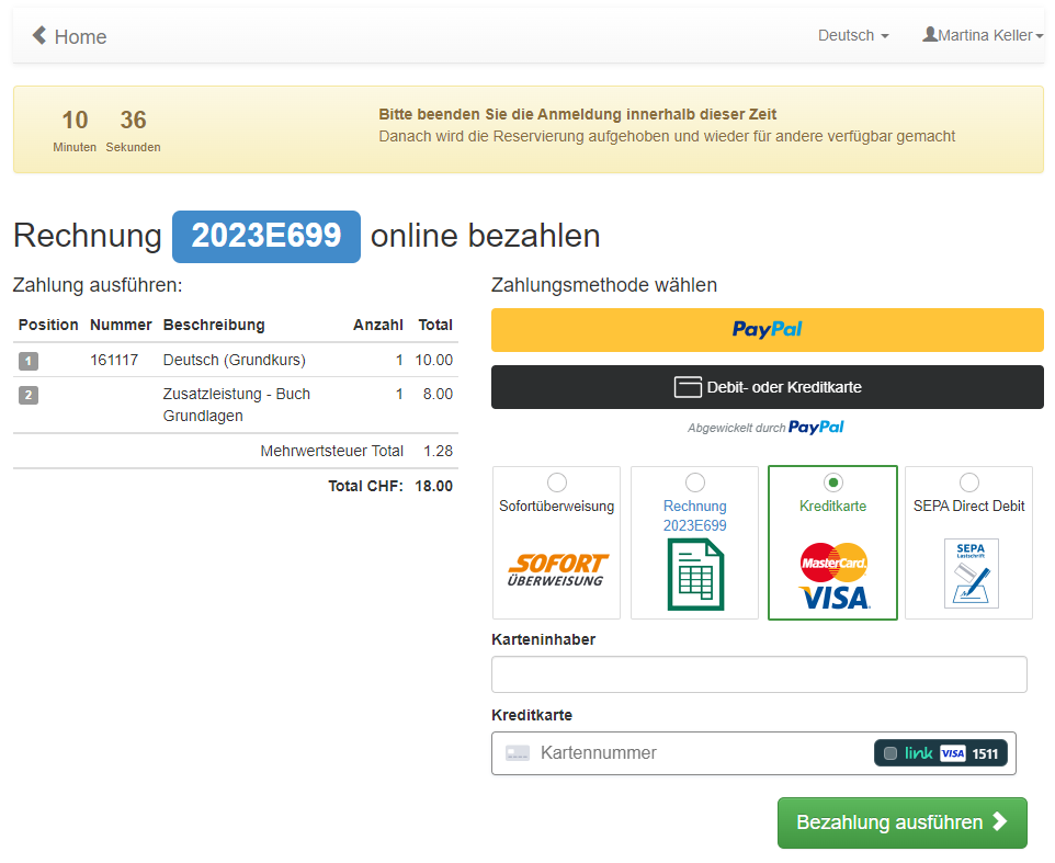 screenshot of edoobox