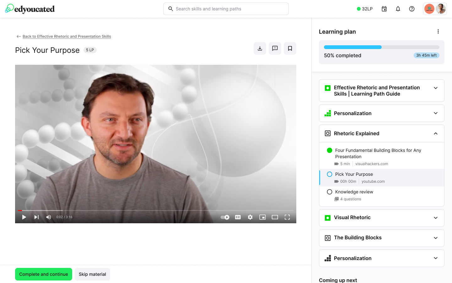 screenshot of edyoucated