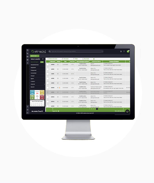 screenshot of etrack1