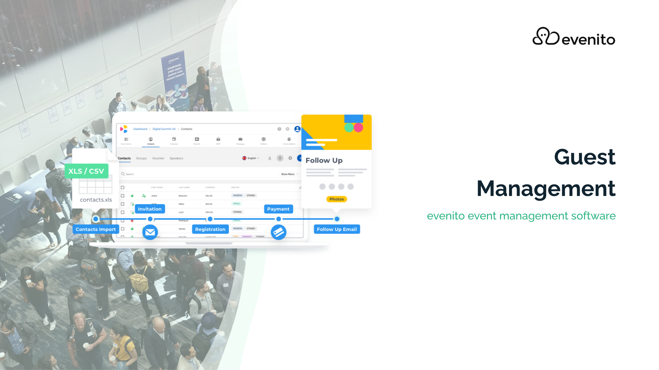 screenshot of evenito