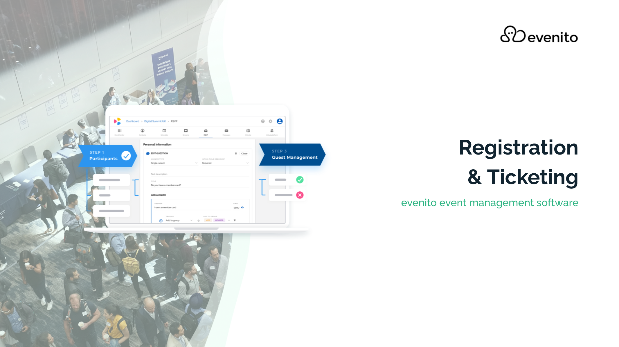 screenshot of evenito