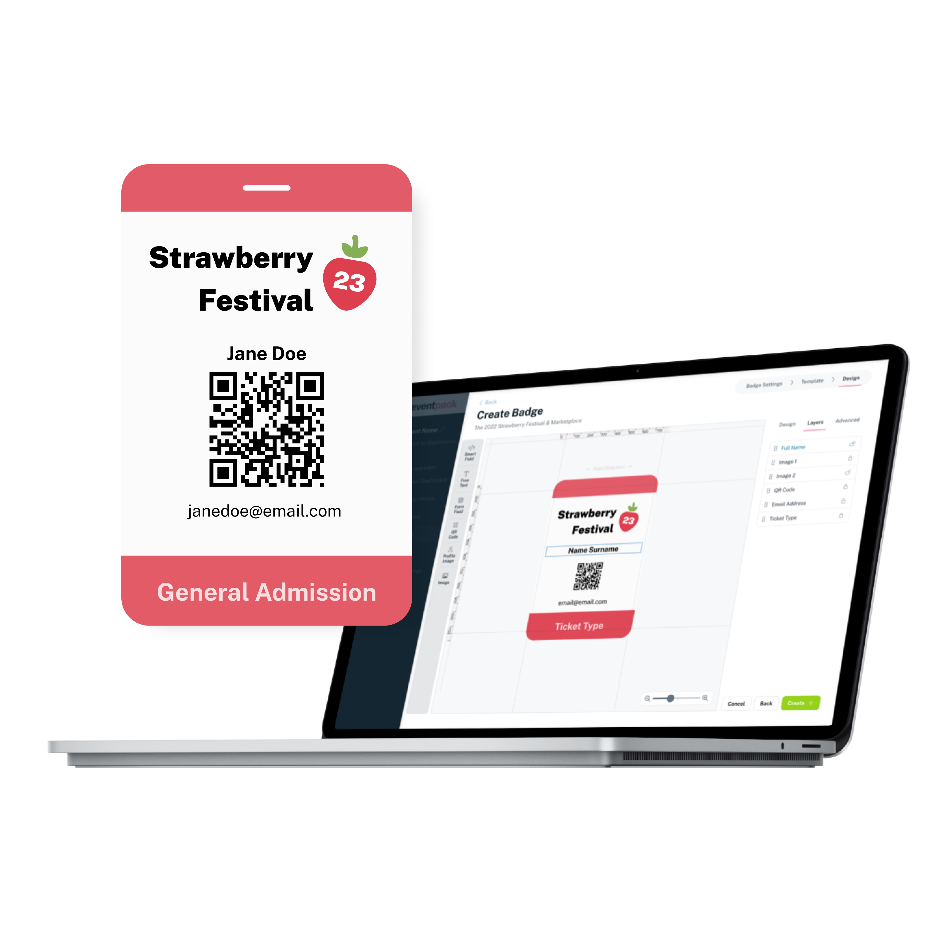 screenshot of eventpack