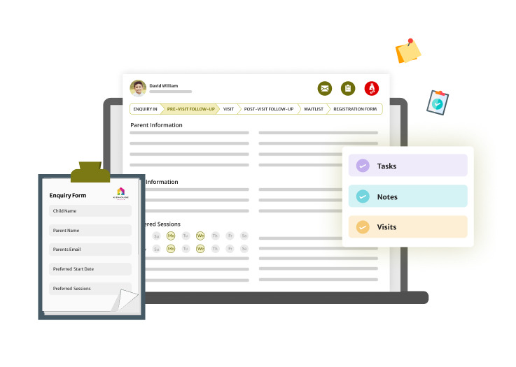 screenshot of eyenquiries