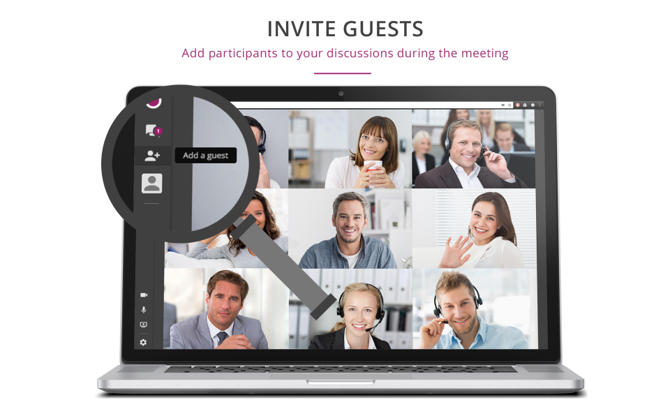 screenshot of eyeson