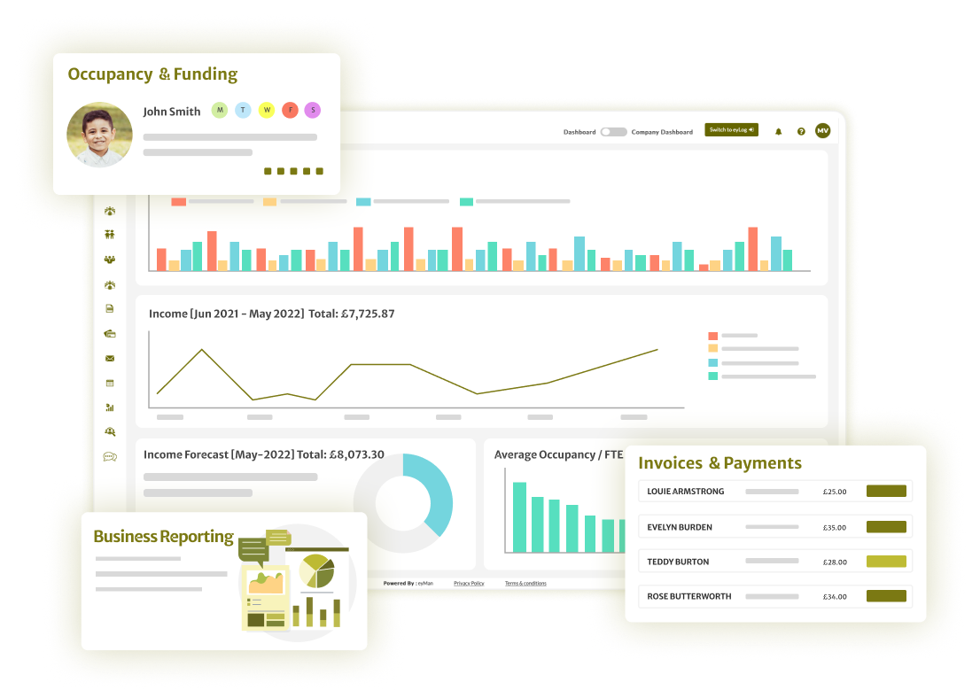 screenshot of eymanage