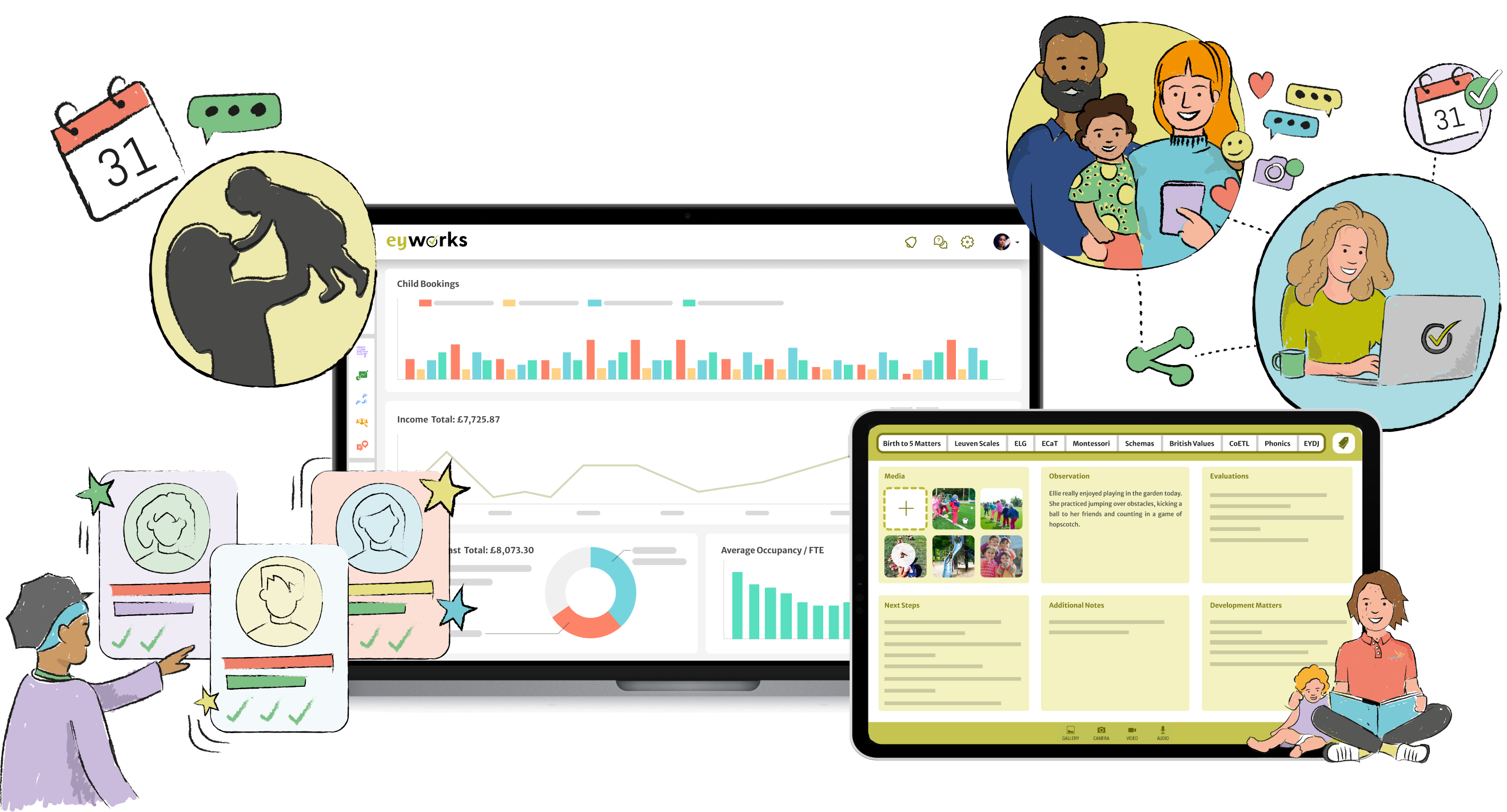 screenshot of eyworks