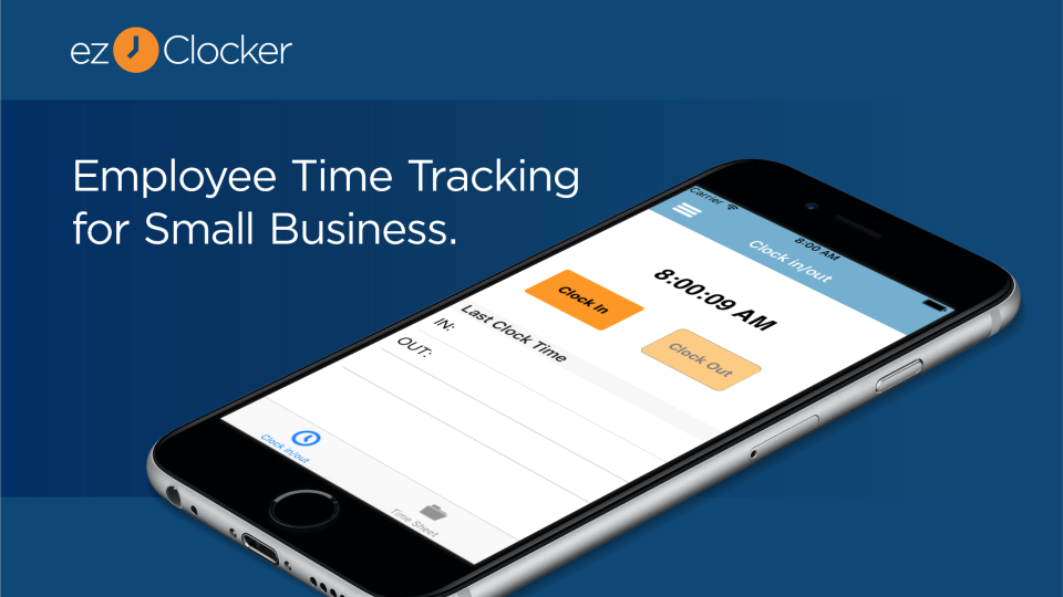 screenshot of ezClocker