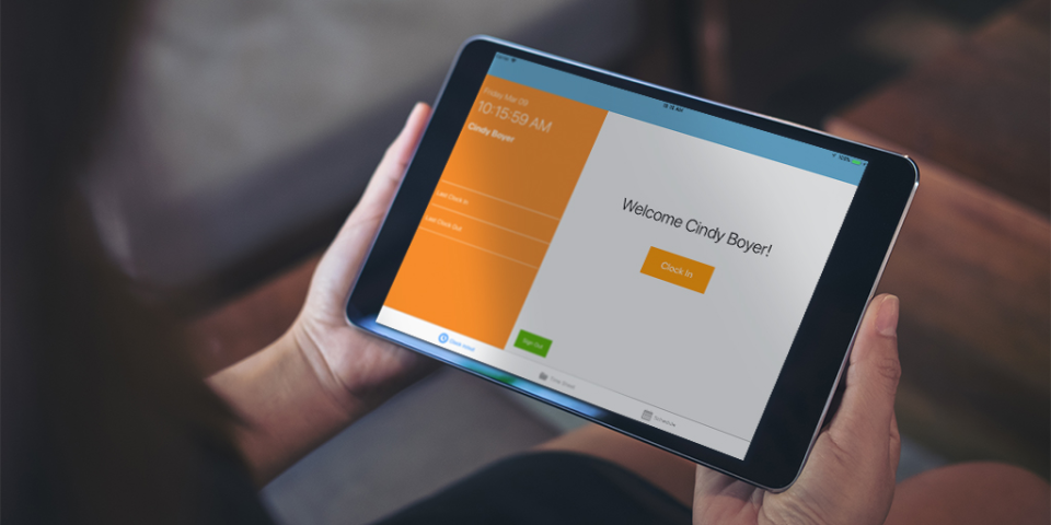 screenshot of ezClocker