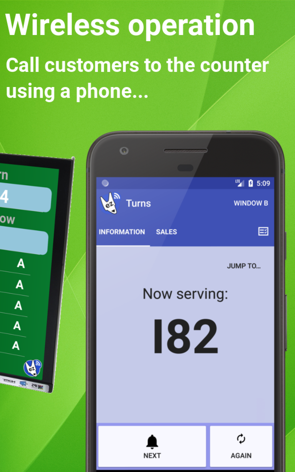 screenshot of ezTurns